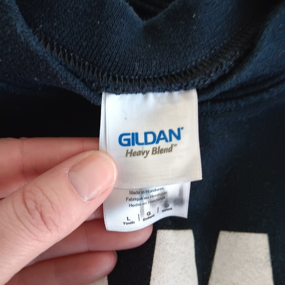 Vintage notre dame crew neck, kids large - Picture 3 of 6